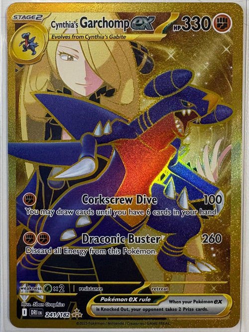 CYNTHIA'S GARCHOMP EX