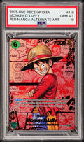 MONKEY D. LUFFY RED MANGA