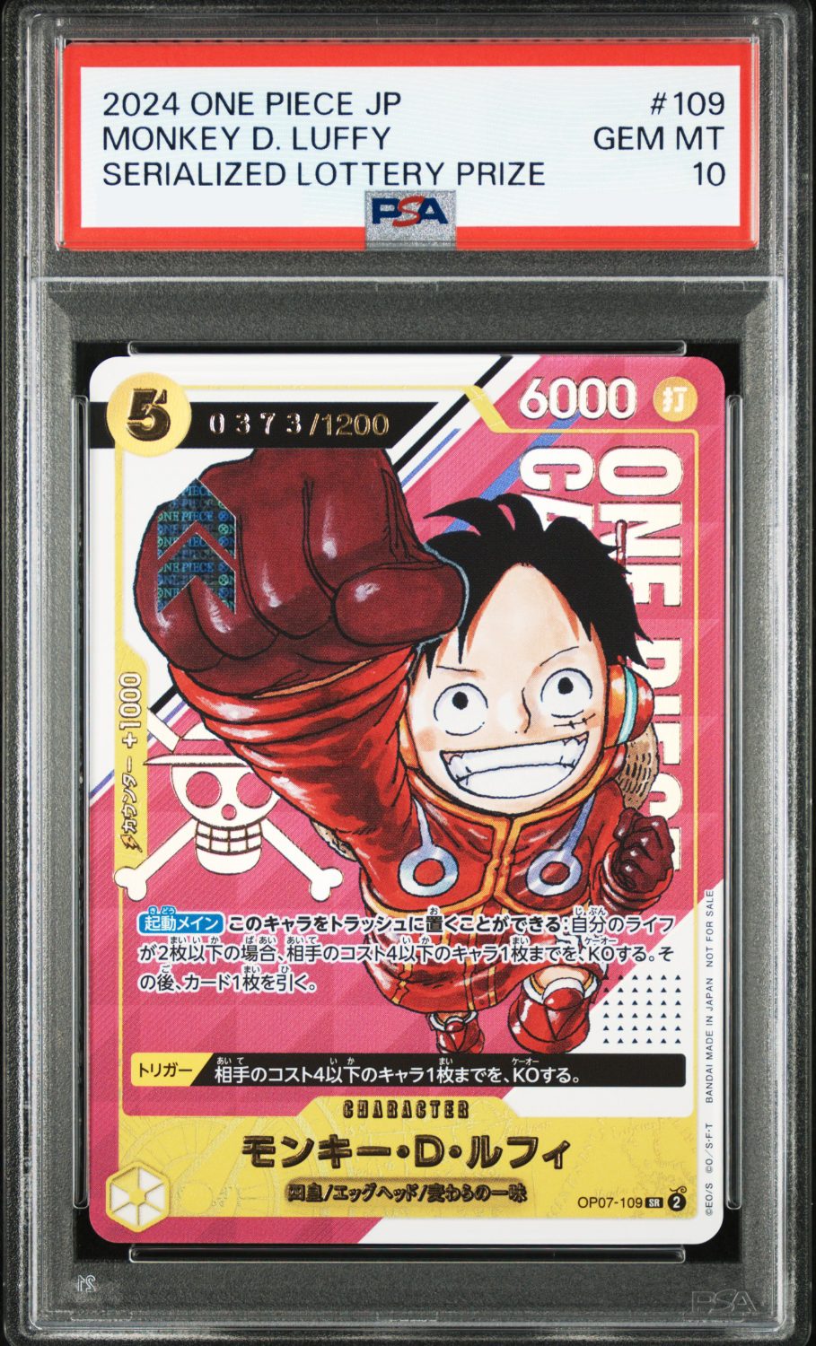 MONKEY D. LUFFY