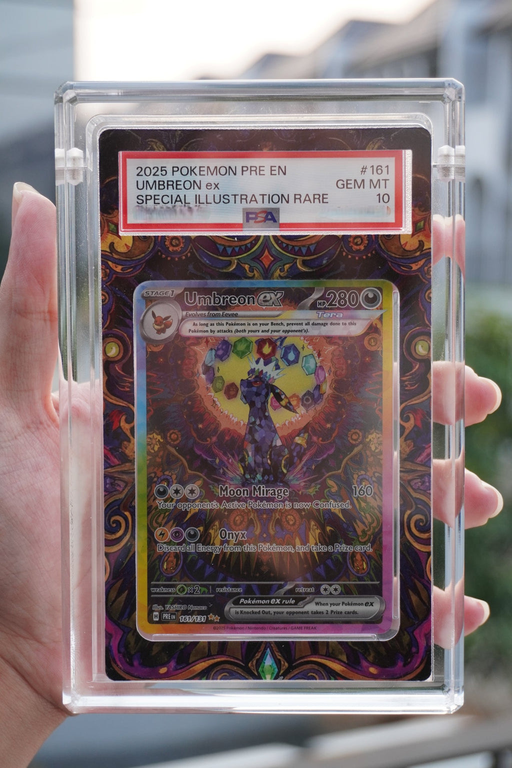 PRISMATIC EVOLUTIONS UMBREON EX (2025)